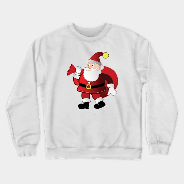 merry Christmas Crewneck Sweatshirt by friendidea